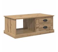 HKLGBVCR Table Basse Moderne en Bois d'Ingénierie 90x50x35 cm avec Tiroir