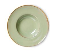 HKliving Assiette à pâtes Home Chef Ø28.5 cm Moss green