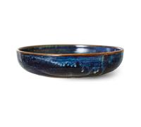 HKliving Assiette profonde Home Chef large Ø21.5 cm Rustic blue