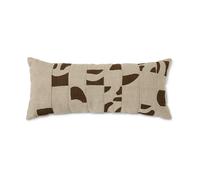 HKliving Coussin Natural patched 30x70 cm Beige