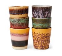 HKliving Mug 70’s lot de 6 Valley