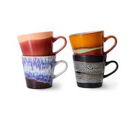 HKliving Tasse à caffè Americano 70's 26 cl 4 Pièces Friction