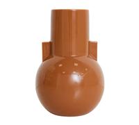 HKliving Vase Ceramic small 26 cm Caramel