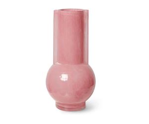 HKliving Vase en verre HK Living 25 cm Flamingo pink
