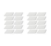Hklshyd Remplacement Coupe-Bordure Peinture, Recharges Tampons pour Coupe-Bordure, Outil Coupe-Bordure Peinture pour Murs, Recharges Tampons Peintre, Paquet de 20 (Recharges de Tampons)