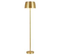 HKLY 12W LED Lampadaire Doré, Lampadaire Sur Pied Salon Metal Lampadaire Sur Pied Industriel E27 Lampadaire De Liseuse Réglable, Pour Salon, Chambre, Bureau, 3 Niveaux De Couleur,D'or