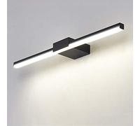 HKLY Lampe Miroir LED Lampe Armoire Miroir, Salle de Bains IP44, Blanc Neutre 4000 K Applique Murale Aluminium Dressing Coiffeuse Chambre Lampe,120cm