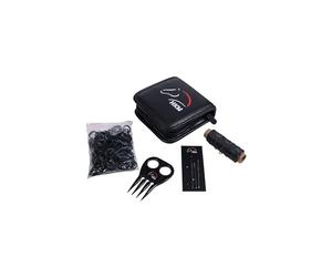 HKM 10001-Set de tressage de crinière Set de tressage de crinière Blanc Taille unique