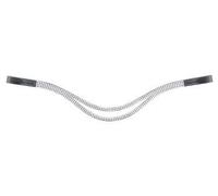 HKM 102104-01-F Bandeau avec duo de vague Noir