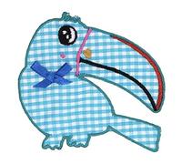 HKM 10232561 Appliques, bleu/noir, taille unique