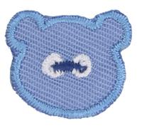 HKM 10234595 Patchs Bleu clair Taille unique