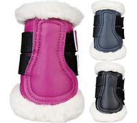 HKM 12734 Paire de guêtres Confort en Similicuir avec Doublure en Peluche Shetty Mini Shetty