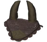 Bonnet anti-mouches pour cheval HKM Marron Poney