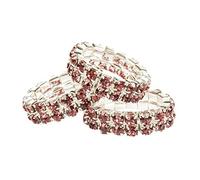 Hkm 4000315724796 Hkm Lot de 20 caoutchoucs de Poulet cristallin 3000 Rouge