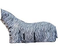 HKM 4669 Couverture Anti-Mouches zèbre pour Cheval et Cheval