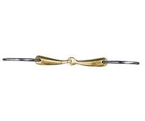 HKM 540433 Eau Bridon, 18 mm, Argentan avec Anneaux en Acier Inoxydable, M