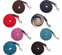 HKM 547052 en Tricot d'Aix-La-Chapelle avec Mousqueton, Longueur 180 cm, Bleu foncé