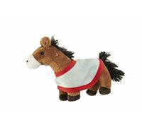 HKM 57672400 Porte-clés en Forme de Cheval en Peluche avec Couverture Marron Taille M