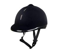 HKM 81629100.1422 Casque d'équitation Mixte, Noir, L=58-61cm
