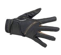 HKM 9117 Fashion 9117 Gants d'équitation pour adulte Noir/sable Taille 10
