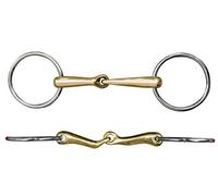 HKM 9865 Eau Bridon Anatomic, 18 mm Argentan avec Anneaux, L en Acier Inoxydable