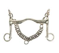 HKM 9891 reitka ndare en Argentan, 18 mm, unterzug 7 cm, XL