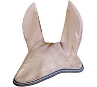 HKM Airy Mesh Bonnet anti mouches Blanc Poney