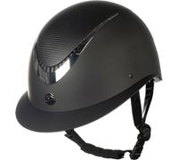 HKM Alarion Casque Adulte Unisexe, Noir/Argent, XS