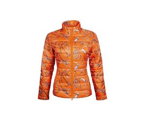 HKM Allure Veste matelassée, Orange, XS Mixte