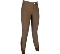 HKM Amalfi Fond 1/1 en Silicone Culotte d'équitation pour Femme Taupe 34