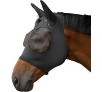 HKM Amalfi Masque anti mouches Noir Poney