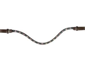 HKM Amazing Frontal Marron/Pétrole Pur-sang