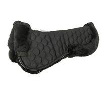 HKM Amortisseur Mouton véritable Noir One Size