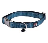 HKM ANAM Cara Nylon Collier pour Chien Pétrole M/L