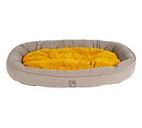 HKM ANAM Cara Oval Lit pour Chien Bleu Profond/Pétrole M