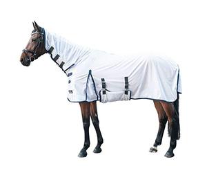 HKM Anti-Mouche -Lyon- avec Col prolongé Section 135 Gris argenté