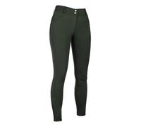 HKM Ari Mid Rise basanes en Silicone Culotte d'équitation pour Femme Vert Olive 52