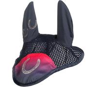 HKM Aymee Bonnet anti mouches Bleu Foncé Shetland poney