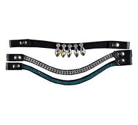 HKM Bandeau Hobby pour Cheval Bleu/argenté Taille Unique