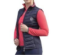 HKM Basel Style Gilet en nylon pour femme Bleu Foncé XL