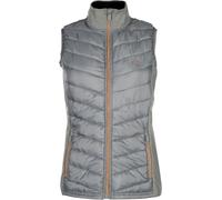 HKM Basel Style Gilet en nylon pour femme Gris/Rose S