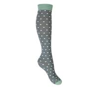 HKM Basil Chaussettes, Vert Clair, 42 Mixte