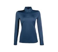 HKM Basique Chemise, Bleu foncé, 140 Mixte Enfant