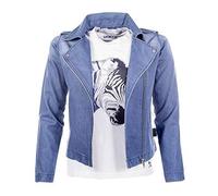 HKM Bibi and Tina Denim Veste Mixte Enfant, Bleu Jeans, 140 cm