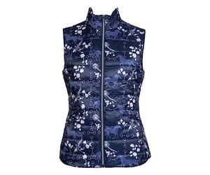HKM Bloomsbury Gilet, Bleu Marine/Blanc, XS Homme