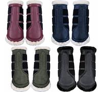 HKM Bottes confortables pour cheval Vert olive M