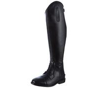 HKM Bottes d'équitation Spain en cuir souple - Norme/large, 9100 Noir, 44 EU