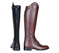 HKM Bottes d'équitation Spain en cuir souple pour homme, coupe longe et étroite 43 EU 9100 Noir