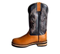 HKM Bottes Western-Softy Cow, Pantalons Mixte, London/Marron, 41 EU