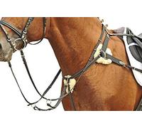 HKM Breastplate with Martingale, Lined with Lambskin